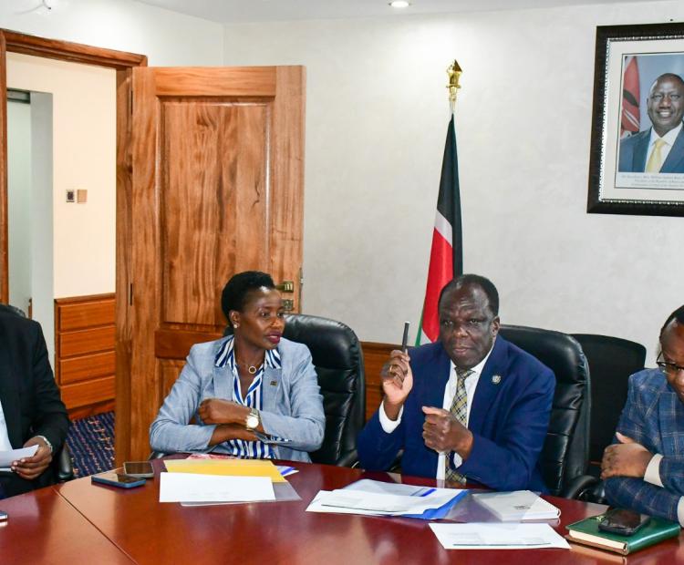 Dignitaries present at the Hustler Fund Multi-stakeholder meeting