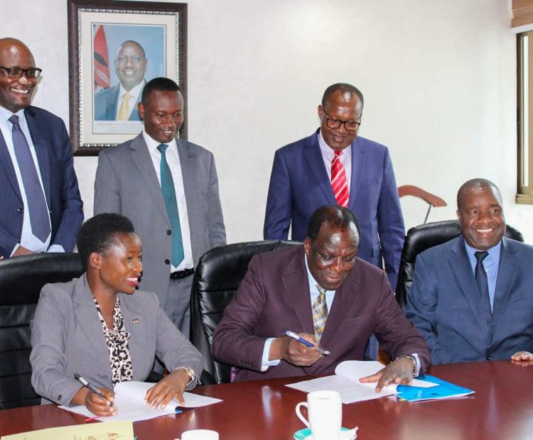 SAGAs sign Performance Contract with the PS