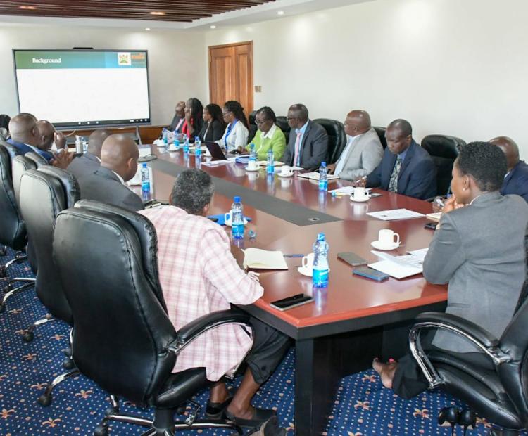 PS chairs consultative meeting on the implementation of the 2024 MSME Survey