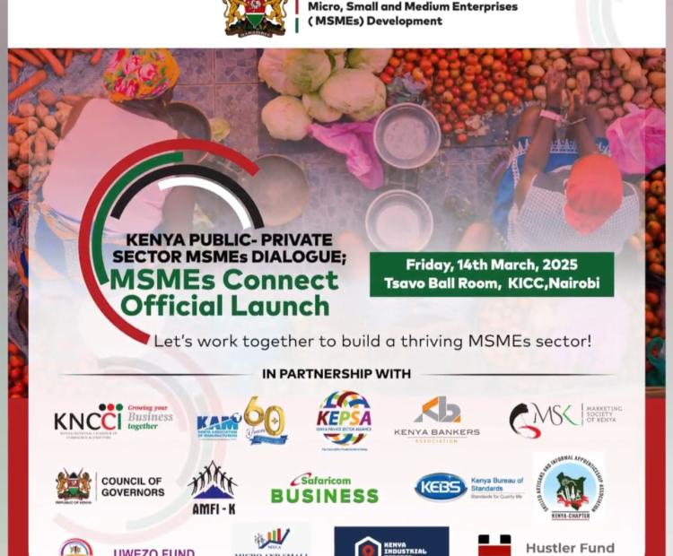 MSMEs Connect Official Launch Banner