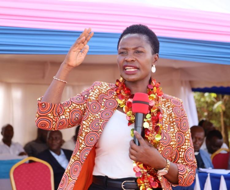 PS MSMEs Development at launch of brand new school bus to Makuyuni School