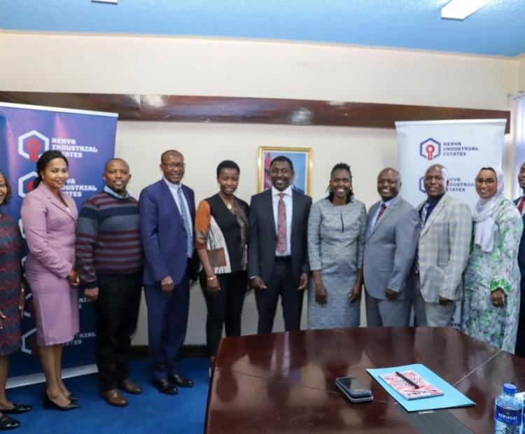 Newly appointed KIE Chairperson, PS MSMEs Development among KIE Board of Directors