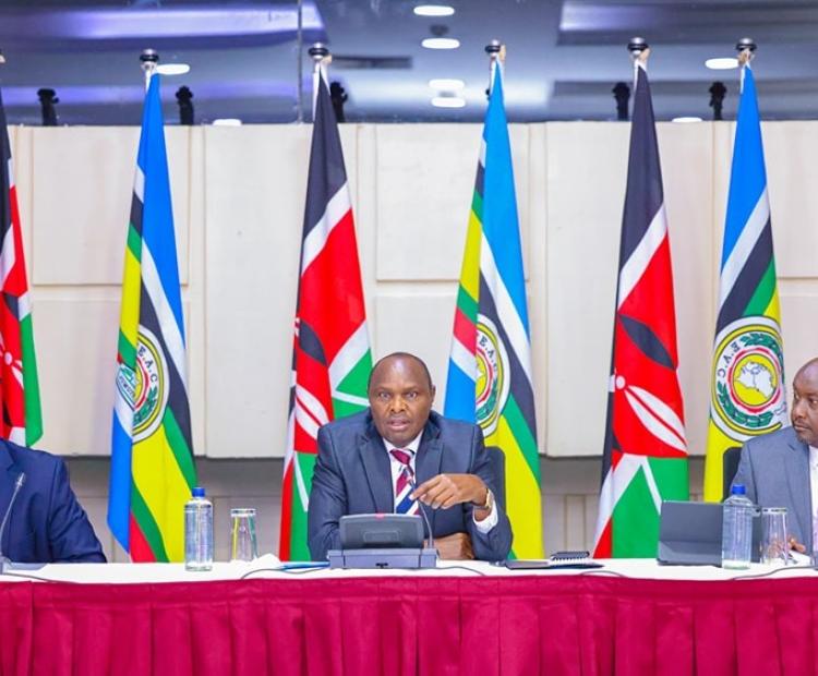 Panel led by Head of Public Service, Felix Koskei on the sixth 2025 Consultative Meeting