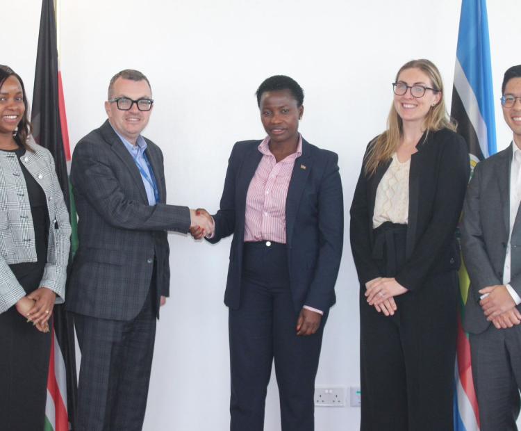PS Susan Mang'eni hosts delegation from the World Bank, led by Dr Ahmed Rostom, the Task Team Leader for the Kenya Jobs and Economic Transformation Project 