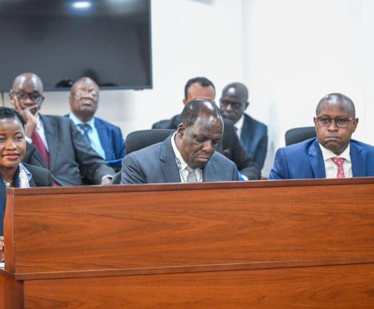 Ministerial Leadership led by Cabinet Secretary Hon. FCPA Wycliffe Oparanya