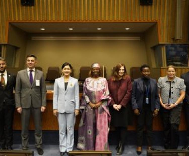 PS Hon. Susan Mangéni at the Financing for Development Dialogue Forum