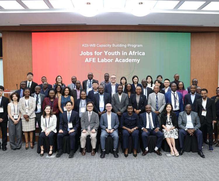 Principal Secretaries Labour and Skills Development, Social Protection and Senior Citizen Affairs, Mico Small and Medium Entreprises Development pose for a group photo amongs various members at the training program